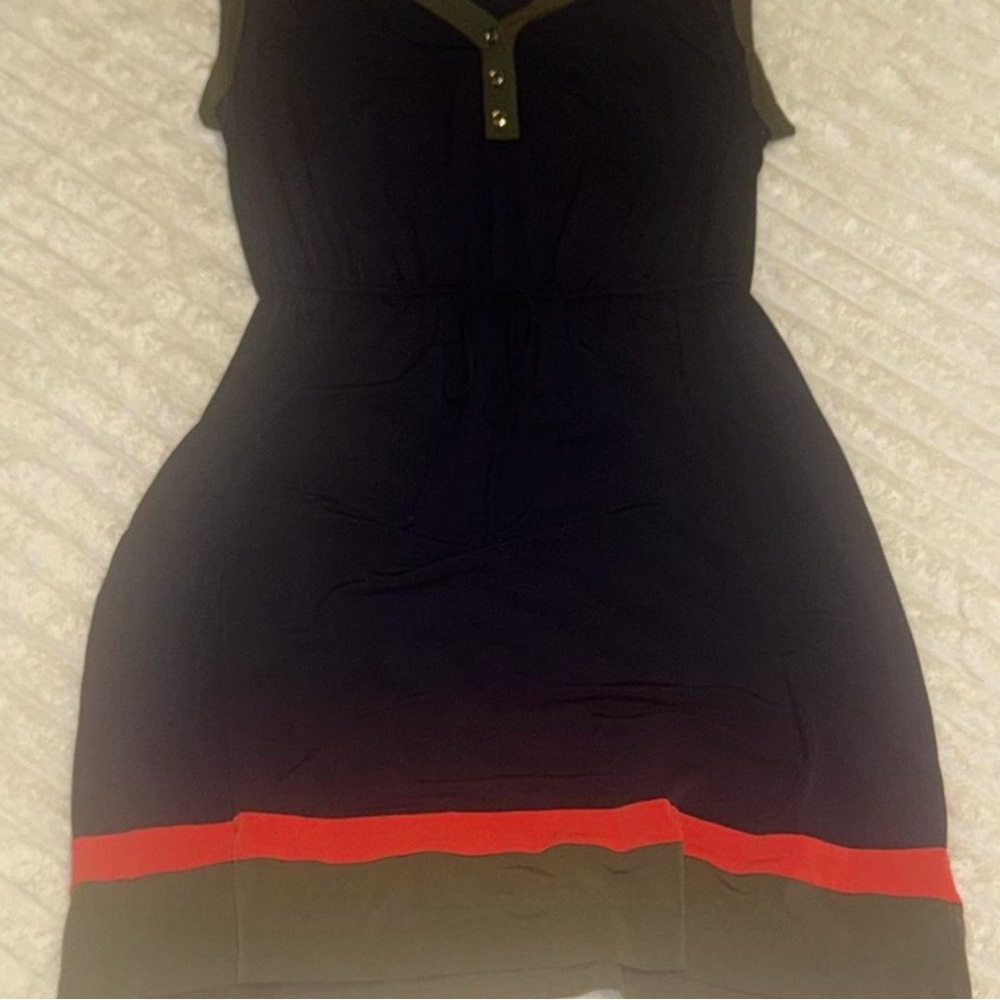 Stylish Black and Red Dress